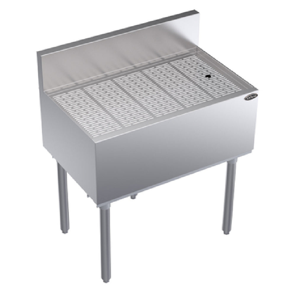 Krowne KR19-GS30 Royal Series Underbar Drainboard Free Standing 30"W X 19"D