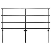 National Public Seating GRR24S NPS® Back Guardrail For 18" X 24" Straight Risers