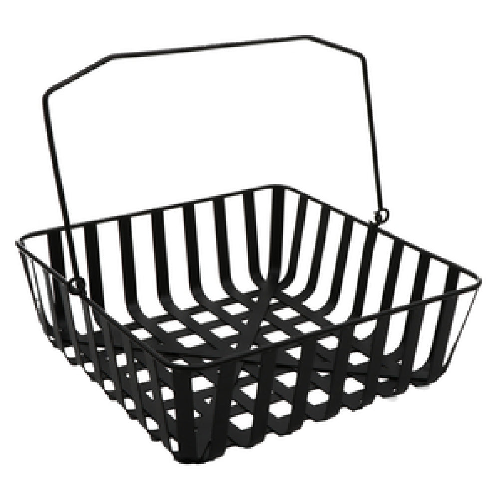 GET Enterprises WB-560-BK Urban Renewal™ Harvest Basket 12" X 12" X 4-1/4"H Square