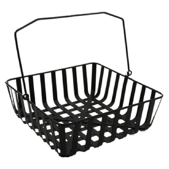 GET Enterprises WB-560-BK Urban Renewal™ Harvest Basket 12" X 12" X 4-1/4"H Square
