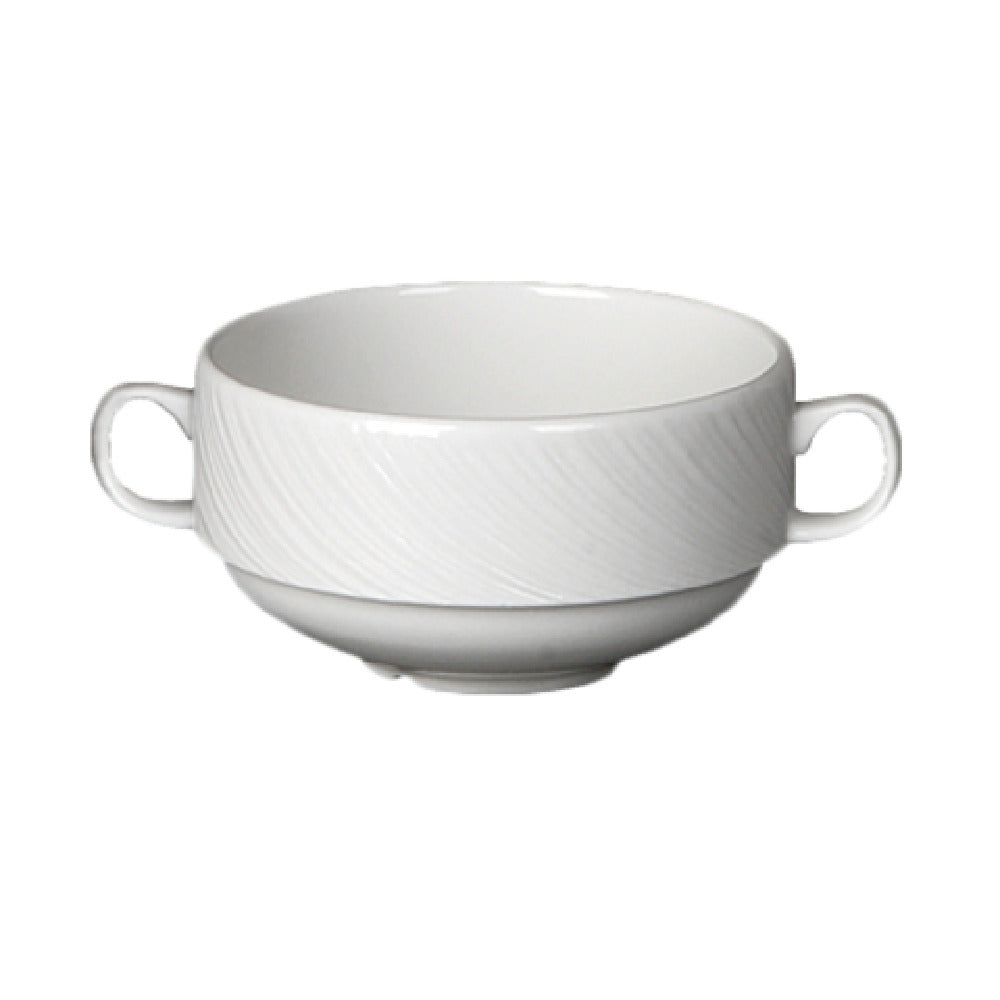 Steelite 9032C735 Handled Soup Cup 10.0 Oz 6.0" X 2.25"