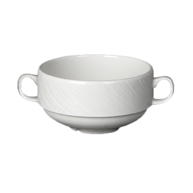 Steelite 9032C735 Handled Soup Cup 10.0 Oz 6.0" X 2.25"