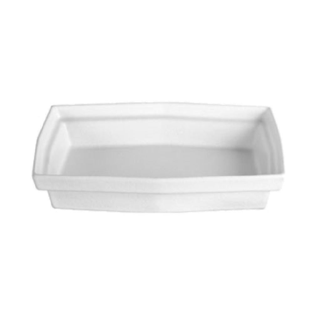 GET Enterprises TPUD03WW Bugambilia® Buffet Casserole Platter 101-1/2 Oz. 14-1/2"L X 9-1/2"W