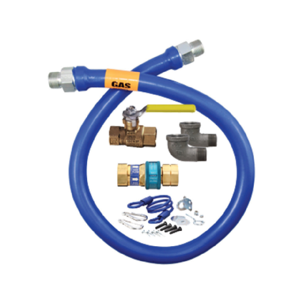 Dormont 1650KIT36 Dormont Blue Hose™ Moveable Gas Connector Kit 1/2" Inside Dia.