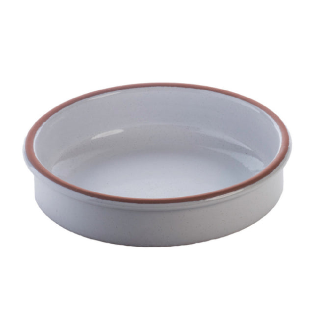 GET Enterprises SH0112W Cheforward Graupera Stone Heart Cazuela/Casserole 6.7 Oz. 4-18/25" Dia. X 1-1/10"H