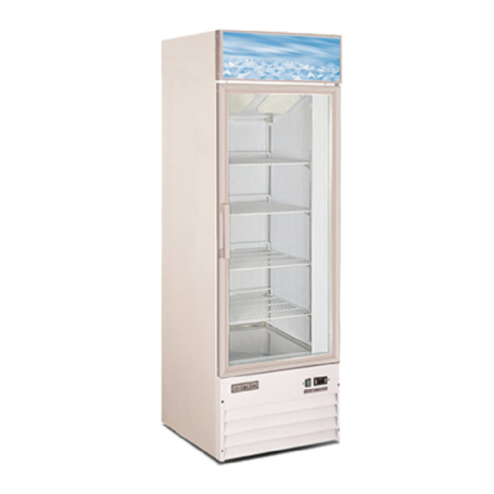Admiral Craft USRFS-1D/W U-STAR Refrigerator Merchandiser 28"W X 32"D X 79-1/4"H