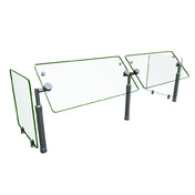 Hatco B950-60 Flav-R-Shield® B950 Food Shield Adjustable Self-service 2 Bays 60"W X 18"D X 23"H
