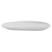 GET Enterprises CS-1275-W Riverstone Dinner Plate/Shared Appetizer Platter 12" X 7-1/2" X 1"H