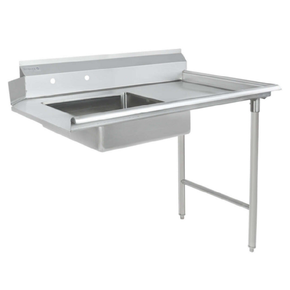 Empura ESDT48R - Soiled Dishtable, 48"W X 30"D X 41.5"H, Straight Design