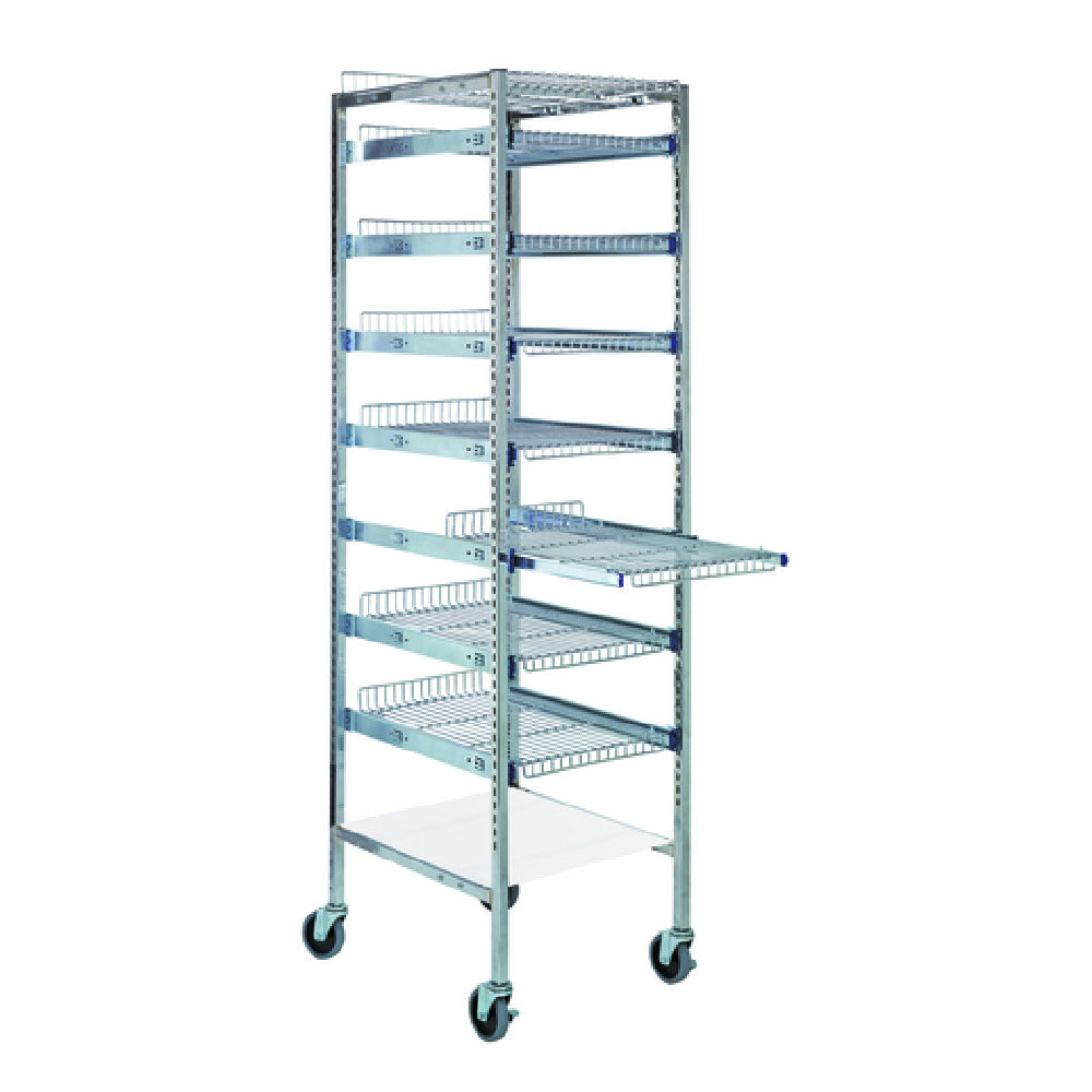 Quantum PS-S2475-7SC Partition Store Starter Unit With Wire Shelves 19-1/2"W X 24"D X 75"H