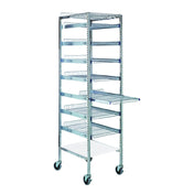 Quantum PS-S2475-7SC Partition Store Starter Unit With Wire Shelves 19-1/2"W X 24"D X 75"H