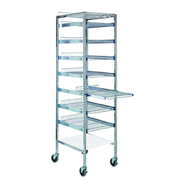 Quantum PS-S2475-7SC Partition Store Starter Unit With Wire Shelves 19-1/2"W X 24"D X 75"H