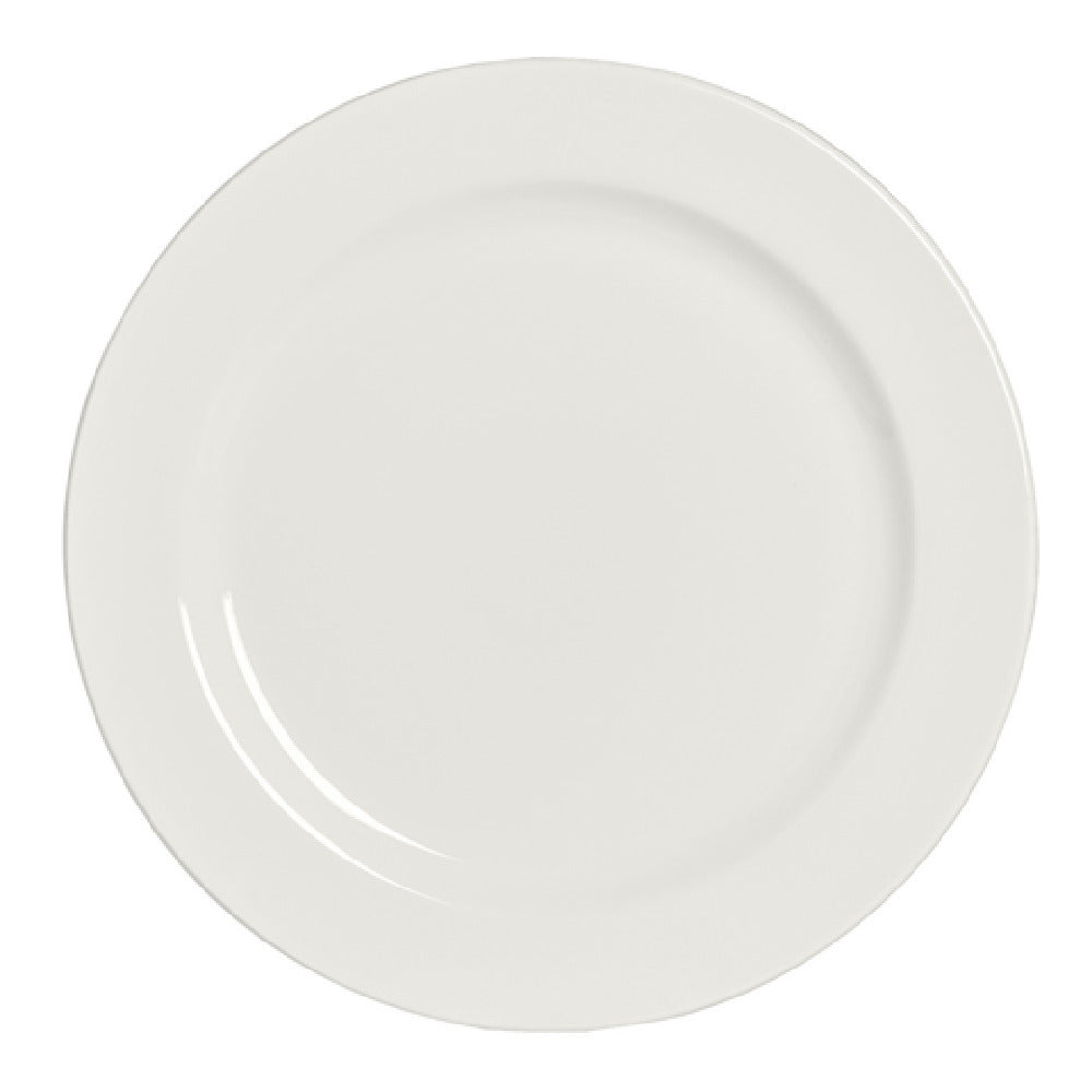 Steelite A100P401 Rimmed Rolled Edge Plate 9.63" American Basics