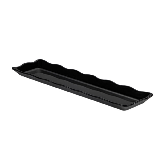 CAC China MLSC-RT91-K Platter 19"W X 5-1/4"D X 1-1/4"H Rectangular