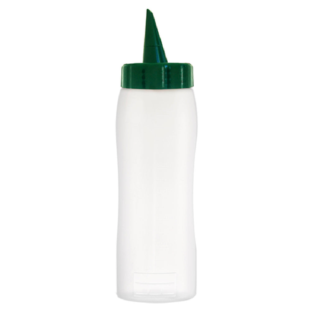 CFS Brands 71278 Araven Squeeze Oil/Sauce Bottle 26 Oz. Green Cap