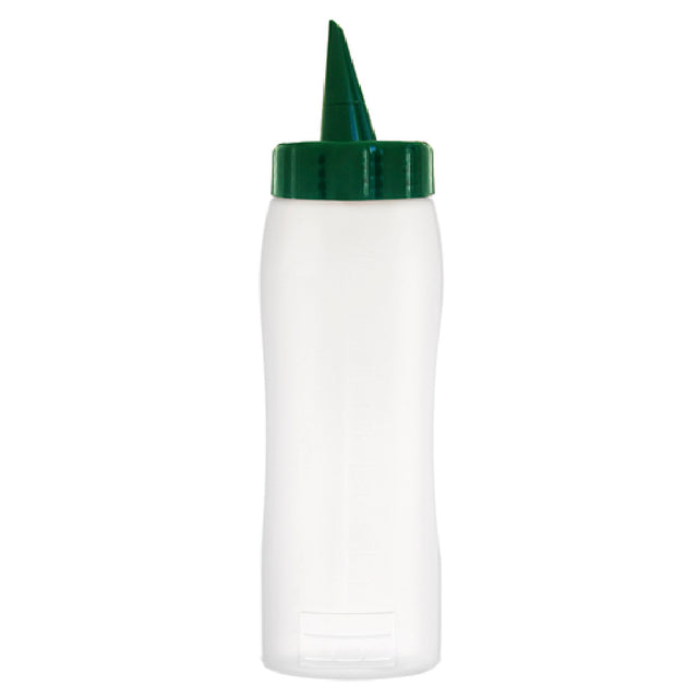 CFS Brands 71278 Araven Squeeze Oil/Sauce Bottle 26 Oz. Green Cap