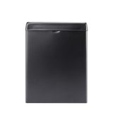 Alpine Industries ALP451-SSB-BLK Sanitary Napkin Receptacle Wall Mount 7-1/2"W X 5"D X 10"H