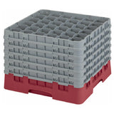 Cambro 36S1214416 Camrack® Glass Rack With (6) Soft Gray Extenders Full Size