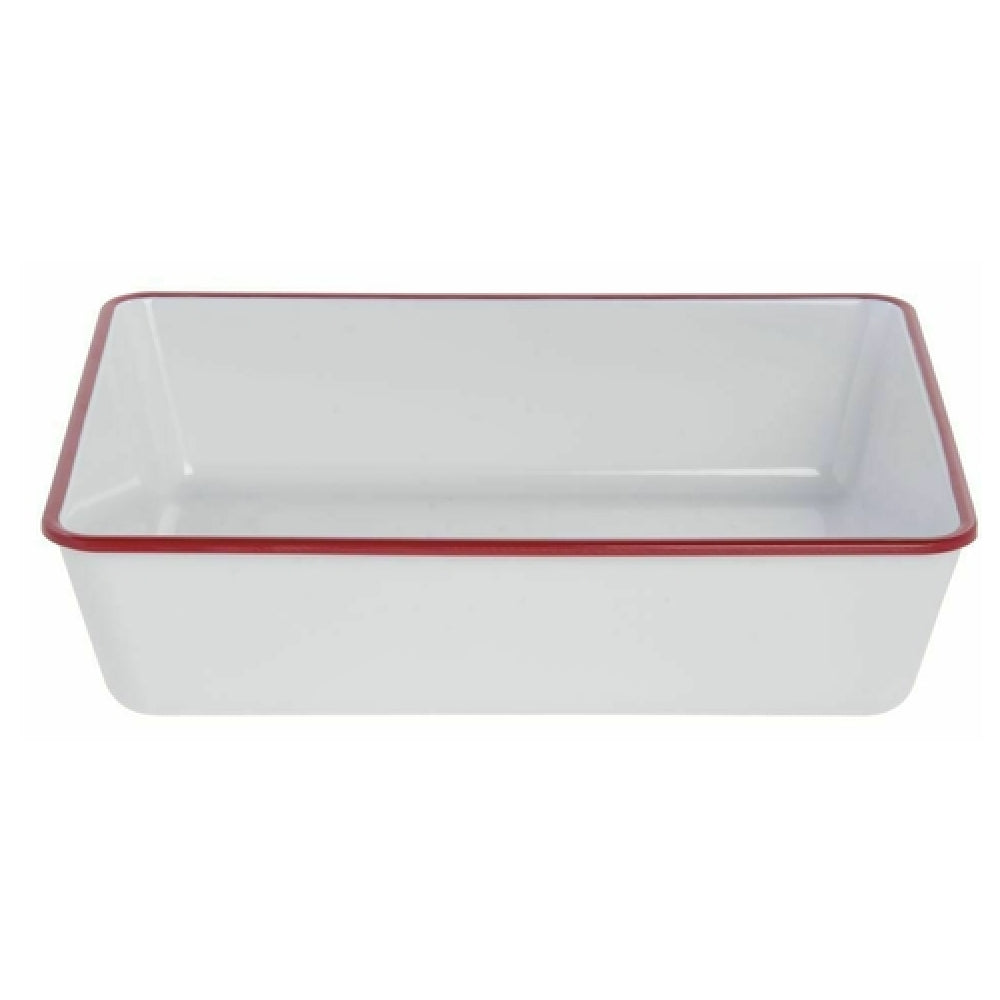 Hubert 44930 - Bowl, 12-3/4"L X 10-1/2"W X 3-1/8"H, Rectangular