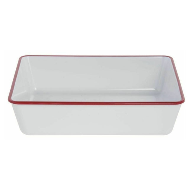 Hubert 44930 - Bowl, 12-3/4"L X 10-1/2"W X 3-1/8"H, Rectangular