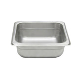 Admiral Craft 22S2 Nestwell® Steam Table Pan 1/6-size 6-7/8"L X 6-5/16"W X 2-1/2" Deep
