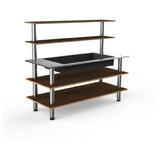 Steelite MGCMLC01WSXF Mogogo Buffet Solutions Modular Back Bar Station 3-tier