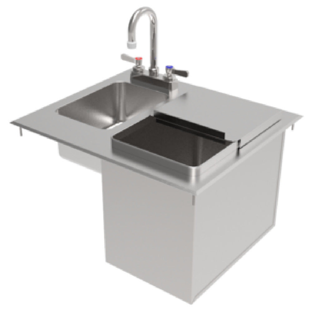 GSW USA IBS1821 Ice Bin Drop-in 23 Lbs. Ice Capacity