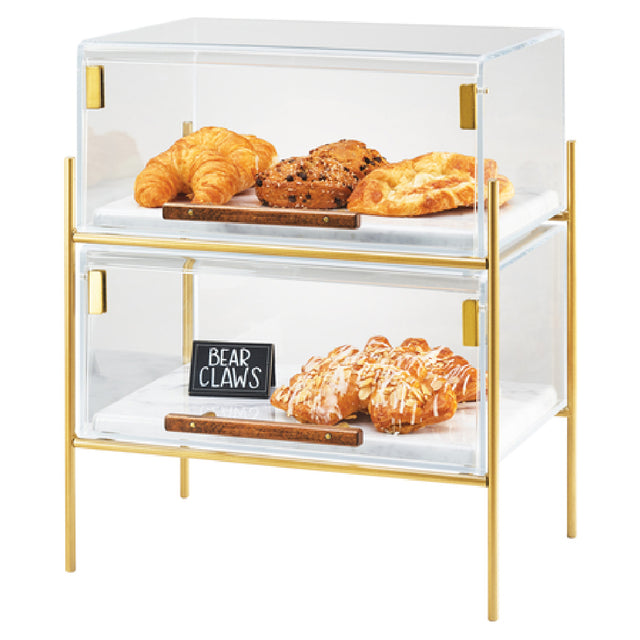 Cal Mil 3706-1511-46 Mid-Century Pastry Display Case 16-1/4"W X 11-1/4"D X 18"H