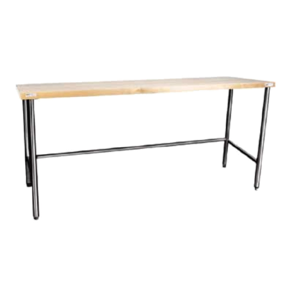Winholt WTS3660 - Work Table, 60"W X 36"D X 34"H, Open Bar Style