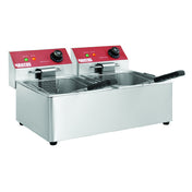 Hubert 29Y-014 - Kratos® Commercial Electric Fryer, 20 Lb. Capacity, 120V