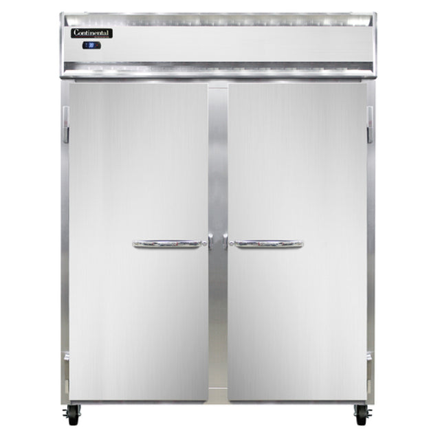 Continental Refrigerator 2RESNSA Extra-Wide Refrigerator Reach-in 57"W