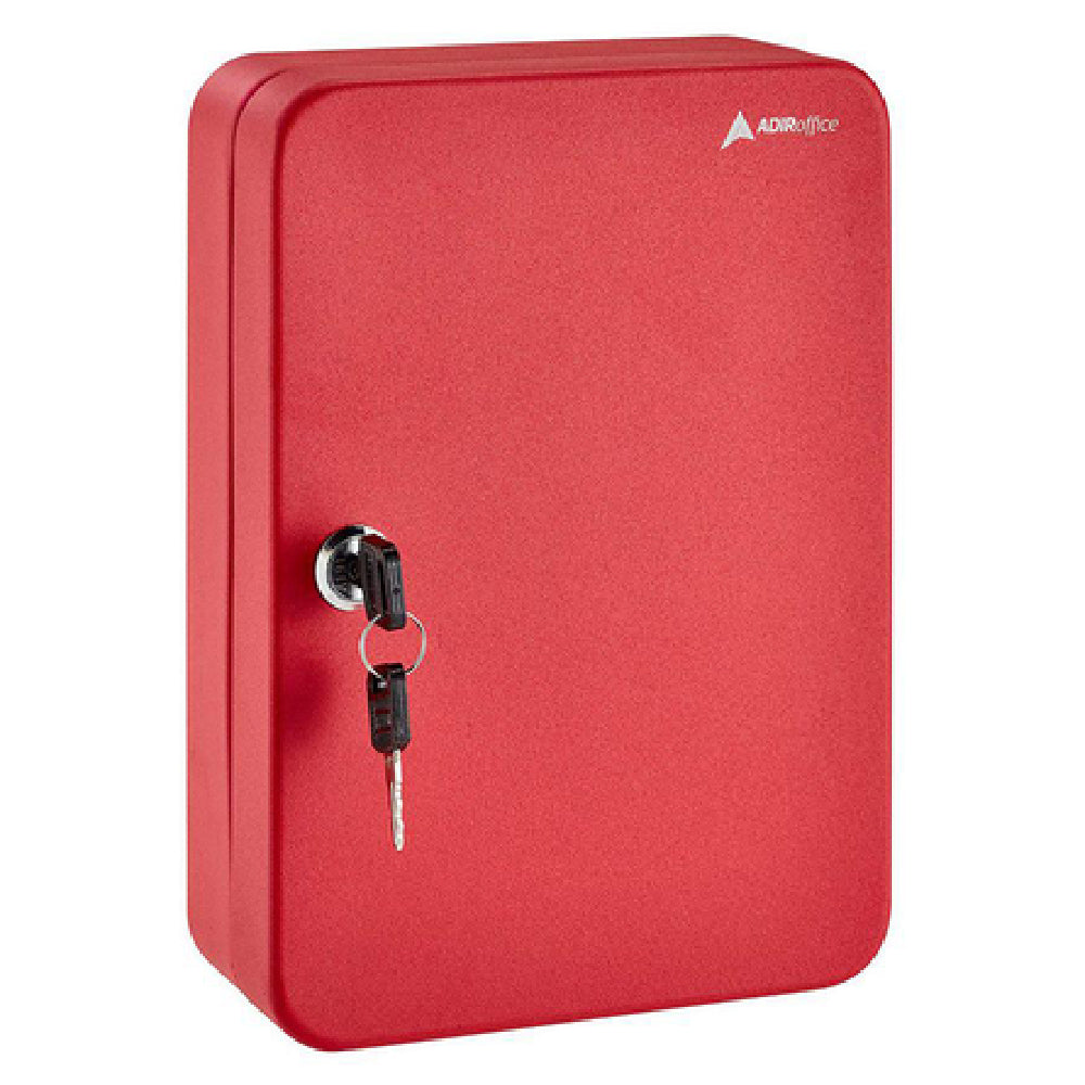 Alpine Industries ADI681-30-RED Key Cabinet 30 Key Capacity Key Lock