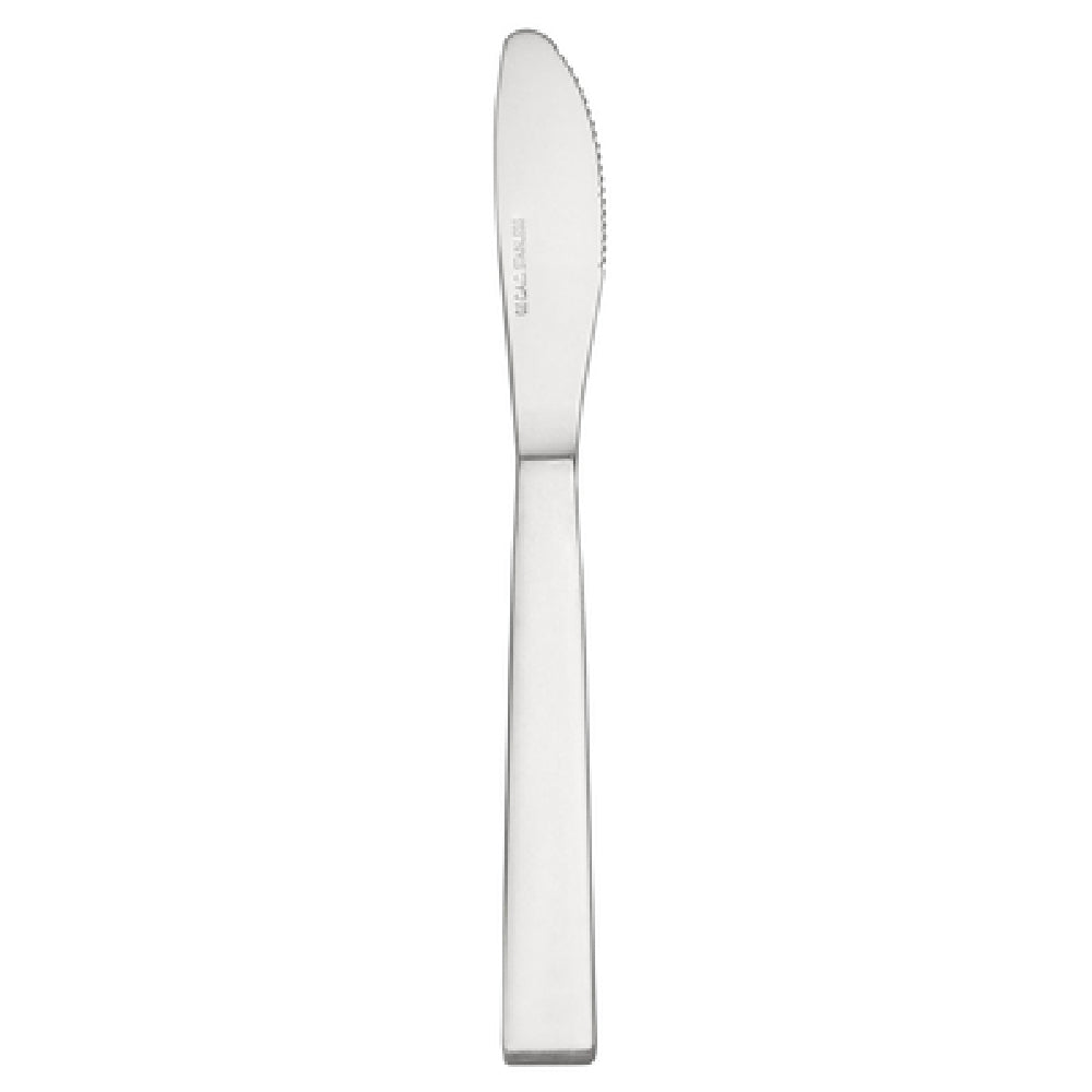 CAC China 2002-08 Windsor Dinner Knife 8"L Solid Handle