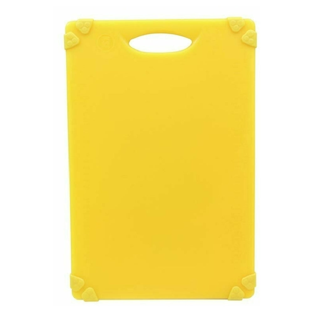 TableCraft Products CBG1218AYL - Cash & Carry Grippy Cutting Board, 12" X 18" X 1/2"