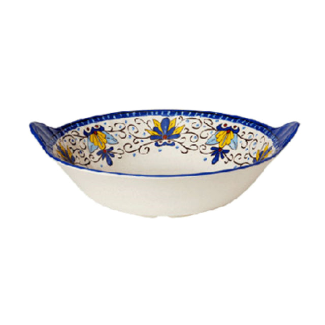 GET Enterprises ML-94-SL Santa Lucia™ Bowl 3 Qt. (3.8 Qt. Rim Full) 13-1/2" Dia. X 3-1/4"H