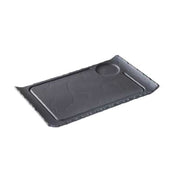 Revol 647784 (BA1533) Burger/Gourmet Plate 13" X 7-3/4" X 3/4"H Rectangular