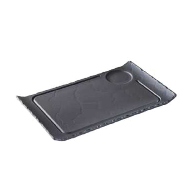 Revol 647784 (BA1533) Burger/Gourmet Plate 13" X 7-3/4" X 3/4"H Rectangular