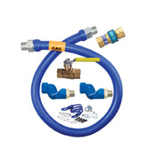 Dormont 1650KIT2S72 Dormont Blue Hose™ Moveable Gas Connector Kit 1/2" Inside Dia.