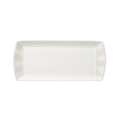 Steelite 82122AND0136 L/S Rectangle Tray 13.375" X 6.0" X 0.75" Bone China