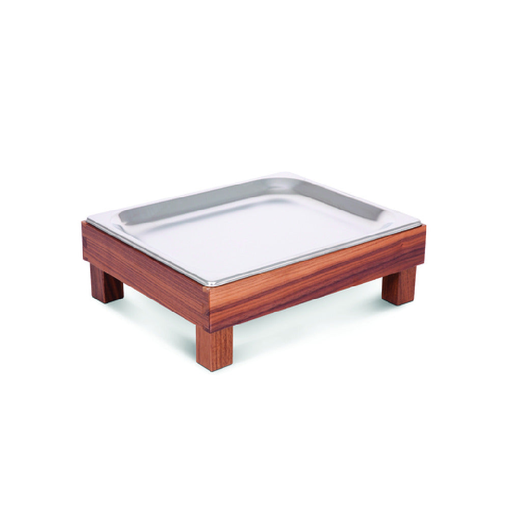 Service Ideas 15A11212 Ze Pe Buffet Serving Tray 10.4"D X 12.8"W X 5"H Display 11"