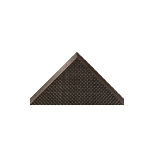 Notrax 345S1624BL 345 Rubber Brush Entrance Floor Mat 1'4" X 2' 3/8" Thick
