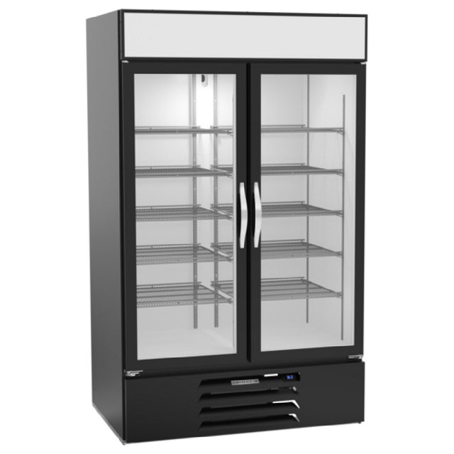 Beverage Air MMR44HC-1-B MarketMax™ Refrigerated Merchandiser Reach-in Two-section