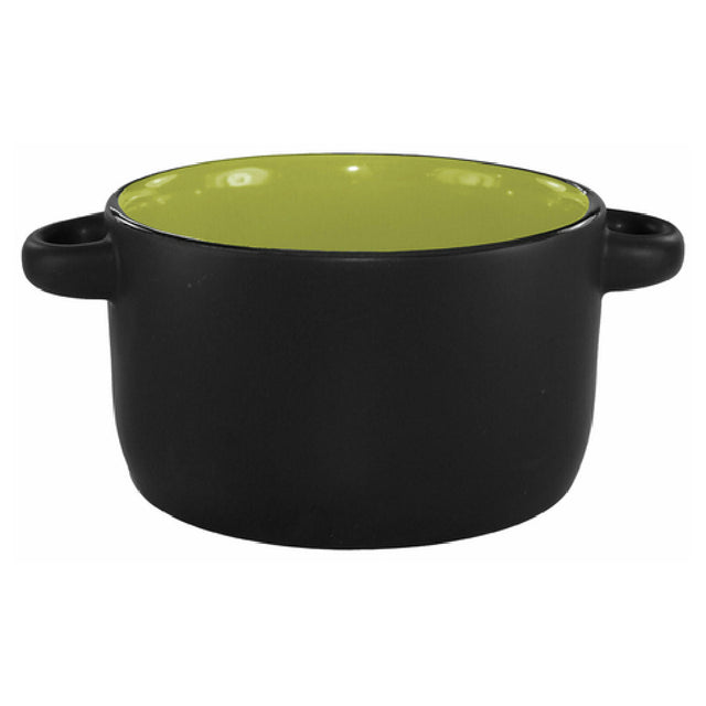 International Tableware 83567-2902/05MF-05C Bistro Soup Bowl 11 Oz. 4-1/8" Dia. (w/handles 5-5/8" Dia.) X 2-3/8"H