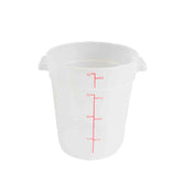Thunder Group PLRFT304TL Food Storage Container 4 Quart Round