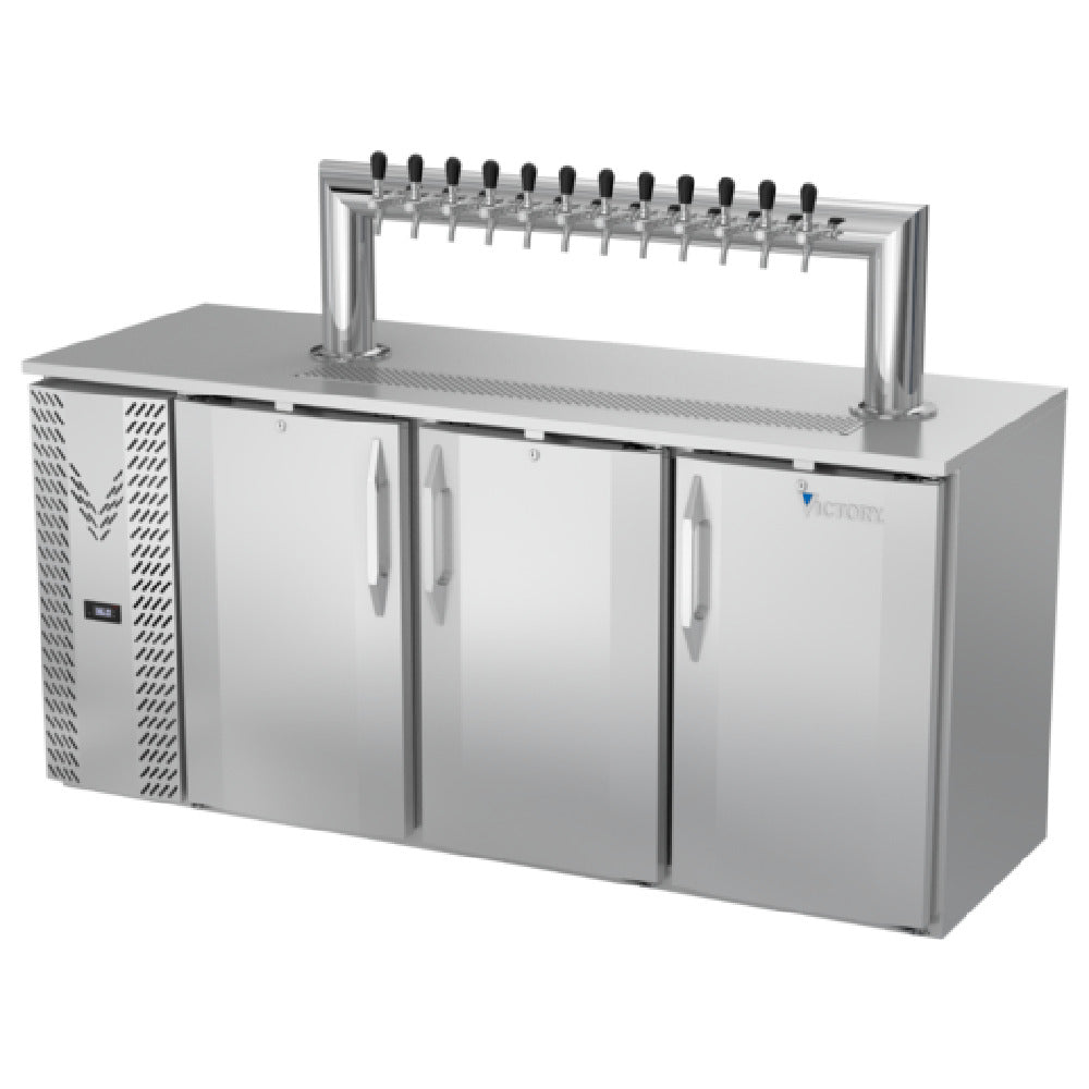 Victory VDDN72HC-S-12T - Direct Draw Dispenser 72"W X 26-1/8"D X 49-7/8"H, 23.643 Cu. Ft.