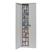 Quantum QSC-QTB79-61 Tip Out Bin Cabinet 26-1/4"W X 10"D X 79-1/2"H Flush Door Model