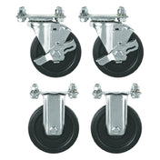 Hubert 29Y-053 - Kratos® 4" Cast Set For Kratos Fryers 2 Fix, 2W/Brk, 29Y-010/11/12