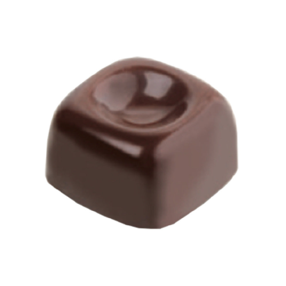 JB Prince K944 Antonio Bachour Chocolate Mold 10-4/5" X 5-3/10"W Overall Makes (21) 1" Dimple Bonbons