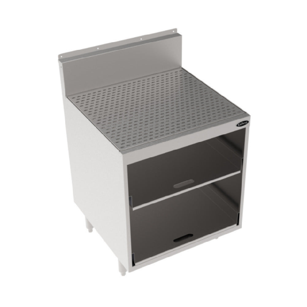 Krowne KR24-GSB5 Royal Series Underbar Multi-Use Storage Unit Hold (2) Full Sized Glass Racks And Krowne MoveWell Inserts