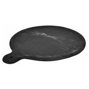 BauscherHepp TBMA3132 Carrara Collection Marble Platter 15" X 12-1/2" X 1/2"H